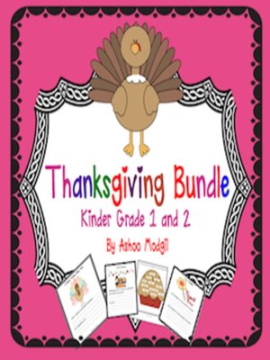 cover image of Thanksgiving Activities Bundle
